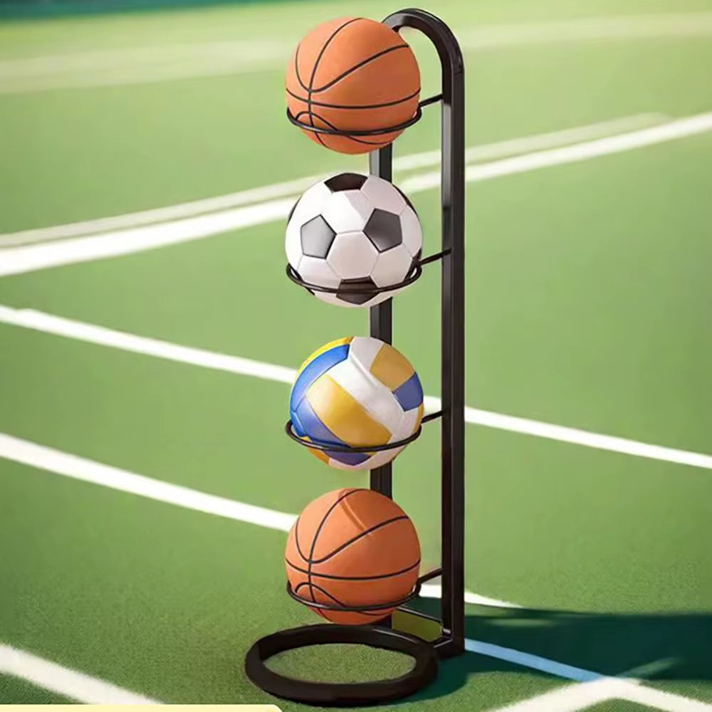 Indoor Children Basketball Storage Rack Put Ball Football Storage Basket Placed Rack Kindergarten Volleyball Stand Holder Space