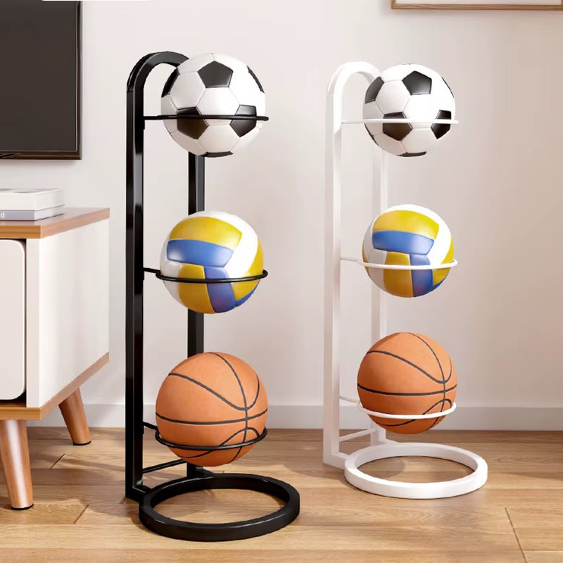 Indoor Children Basketball Storage Rack Put Ball Football Storage Basket Placed Rack Kindergarten Volleyball Stand Holder Space