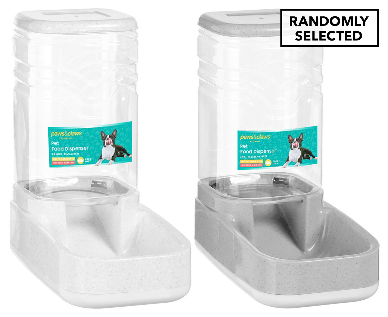 3.8L Pet Food Dispenser - Randomly Selected